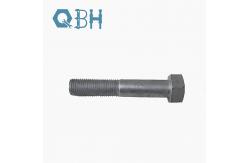 China Carbon Steel Hexagonal Screws Outer Hex Bolt DIN933 For Electrical Tower Pylon supplier