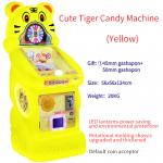 Sweet Candy Claw Machine Grabber Enchanting Tiger Colorful Candy Dispenser for sale