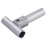 Industrial Accessories Workshop Lean Pipe Connector for 19mm Lean Tube Aluminum Tube Joint for sale