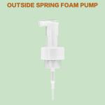 Facial Cleanser Foam Pump Foaming Soap Pumps With Free Sample for sale