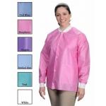 Disposable Lab Jackets Coat 32 Long Hip Length Work Gowns Clothes S-2XL Free Sample for sale