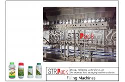 China 50ml Servo Piston Filling Machine Pesticide Fertilizer 4800B / H supplier