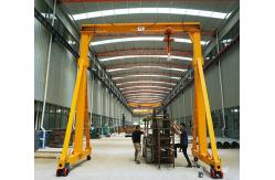 China height adjustable  2t Mobile Gantry Crane Movable Gantry Crane GOST certified supplier