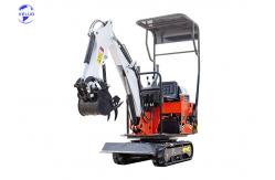 China 0.8ton New Mini Excavator Small Crawler Digger For Homeland Garden supplier