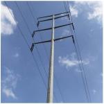 Q235/Q345/Q460 Customized Polygonal Steel Tubular Poles Hot Dip Galvanized For Transmission Line for sale