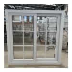 Protect Home Office Anti Burglar UPVC Double Glazed Sliding Windows for sale