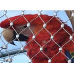 Stainless Steel Wire Rope Mesh Fence / Bird Aviary Wire Mesh Netting for Protection for sale