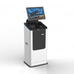21.5 Inch Self Service Kiosks Hotel Room Key Dispenser With Passport Scanner / Camera for sale