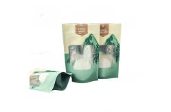 China Custom Tea Packaging Bag Stand Up Mylar Plastic Bags With Zipper Top supplier