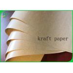 Anti - Oil And Waterproof 50G Kraft Color Paper With 10G PE For Packing Fast Food for sale