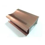 Door Window Aluminum Door Extrusions Mill Finished , Electrophoretic Coated for sale