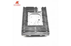 China CNC Machining Die Casting Parts 6060 T3 Aluminum Led Profile Housing supplier