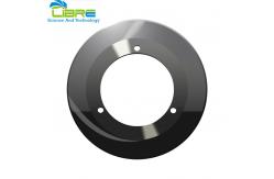 China Tungsten Carbide Disc Round Cutter Blades For Paper Cardboard Cutting Slitting supplier