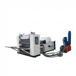 N Folding Hand Paper Towel Converting Machine / PLC Towel Making Machine for sale