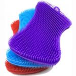 Multicolor Food Grade Silicone Dish Sponges For Kitchen for sale