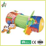 13.8*38cm Soft Infant Baby Pillow , 100 Polyester Baby Tummy Time Pillow for sale