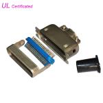 MD Type 14 24 36 50Pin Male Plug Centronic Solder Pin Connector with Hard Connection for sale