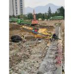 Hydraulic Highway Drill Rig With Double Speed Tramming Motor BHD - 210