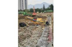 China Hydraulic Highway Drill Rig With Double Speed Tramming Motor BHD - 210 supplier