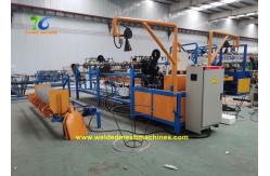 China Servo Motor 1.8mm Chain Link Fence Machine Double Wire Spiral supplier