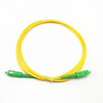 SC/APC-SC/APC Singlemode Simplex 3.0mm 3m fiber optic patch cord for sale