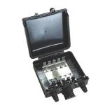 Black Optical Distribution Cabinet , 50 Pairs Cable Wall Mount Termination Box for sale