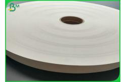 China 400mm Width 60gsm 120gsm Drinking Straw Base Paper Roll For Coffee Straw supplier