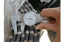 China D8.8mm 37 Beads Diamond Wire Saw for Granite Profiling Diamond Tools supplier