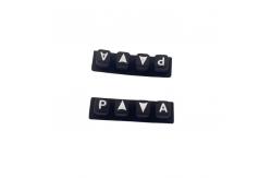 China Screen Printed Silicone Rubber Customized Buttons Durable Customized With Molds supplier