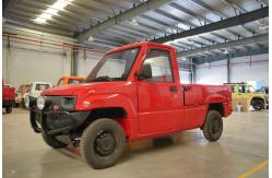 China 2 Seats 72v 4kw EV Electric Mini Truck Pickup With Flat Bed supplier