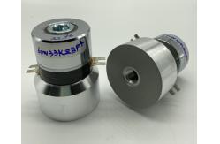 China ROSH Cleaning 60w 33khz Piezoelectric Element Ultrasound Transducer For Cleaner Sensor supplier