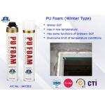 China Winter Type PU Foam Insulation Spray B3 Fire Resistant for Doors and Windows for sale