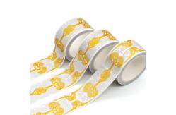 China DIY Craft Washi Tape Printing Machine Gold Foil Washi Tape Manufacturer supplier