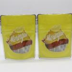 One Pound Mylar Aluminum Foil Bags VMPET Printed Flat Bottom Pouch Printed GMP for sale