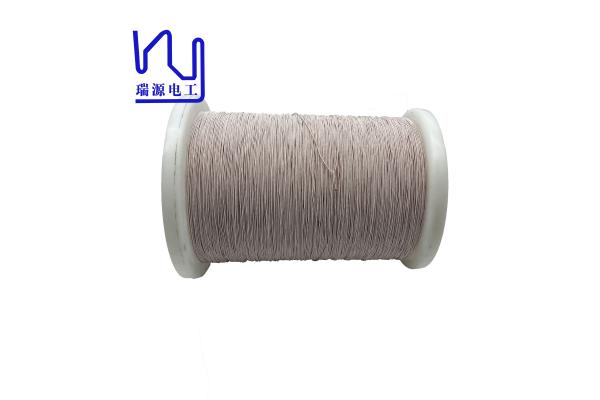 2ustc155/180 Copper Litz Wire Super Thin Enameled Nylon Served