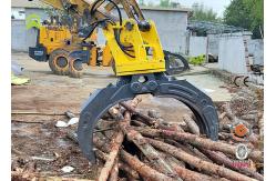 China 10-69 Ton Excavator Log Grapple 2mpa Operating Pressure Robust High Efficiency supplier