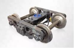 China Railway Bogie for Railway Passenger Coach with Rubber Spring supplier