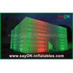 Tent Inflatable Party/Camping Transparent Inflatable Square Tent With Led Lighting
