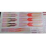Silk Screen Printing Water Decals For Furniture Customized Size / Design