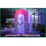 Inflatable Game Custom White Commercial Inflatable Money Booth Led Lighting Inflatable Party Tent