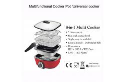 China Roast Multi Purpose Cooker Easy To Clean Non Stick Pot Knob Switch Control supplier