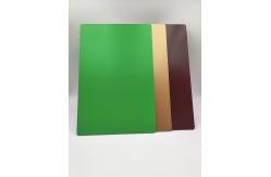 China Grass Green Aluminum Mirror ACP Sheet 4mm High Gloss For Partitions supplier