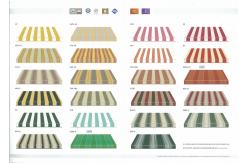 China China Factory Wholesale 120cm Width Waterproof 100% Solution Dyed Acrylic Awning Fabric supplier