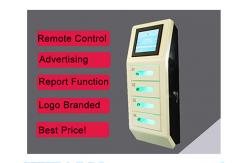 China Cell Phone Wall Mounted Charging Station With Digital Lockers , Free Charge supplier