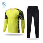 Custom Long Sleeve Blank Soccer Jersey Set for Men – Quick Dry & Breathable Training Football Uniform Kit | No Logo, Ideal for Team Customization for sale