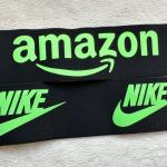 Glossy Printed Elastic Band Silicone Logo 6cm 3cm 4.5cm High Elasticity for sale
