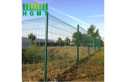 China Highway Safety Hot Dipped Galvanized Rust-proof 3D Fence Panel With Post supplier