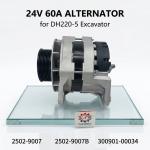 24V 65A 2502-9007B 2502-9009 0-35000-4190  Alternator  for DB58T DE08TIS DE12TIA Engine Excavator Accessories for sale
