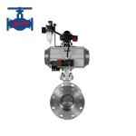 Medium Type Steam and Oil Pneumatic Butterfly Valve with 18 Months for sale