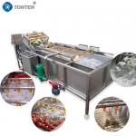 440V Food Cleaning Machine Industrial Vegetable Washing Machine For Olives Avocado for sale